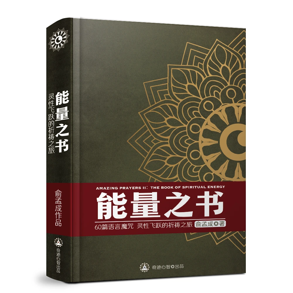 俞孟成《能量之书》立体封面